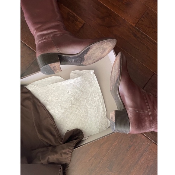 Gucci GG Signature Riding Boots - Picture 4 of 6